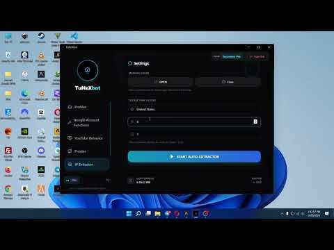 TunexBot v1.1 is HERE! 🚀 New Auto IP Extractor & Stealth Automation