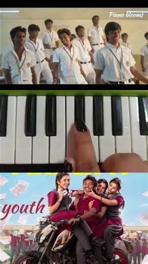 MUTTA KALAKI piano notes 🎶|piano blooms|#muttakalakki #youth