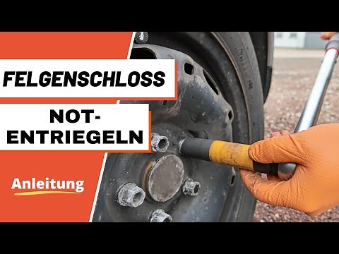 Felgenschloss knacken ohne Spezialwerkzeug? So klappt es
