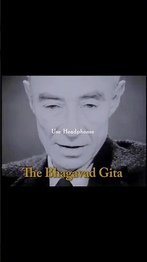 Oppenheimer Bhagavad-Gita Quote