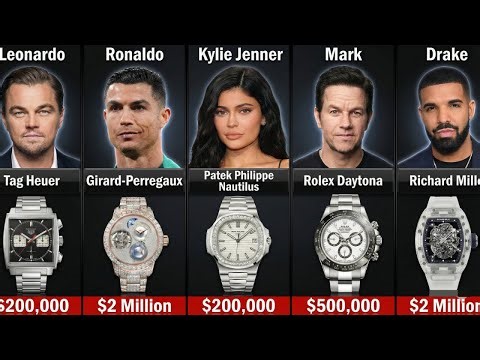 Celebrities & Their Most Expensive Watch