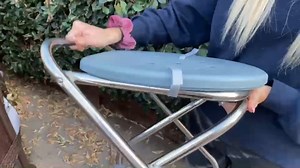 Watch 16.5" High Stainless Steel Folding Commode Portable Toil on Amazon Live