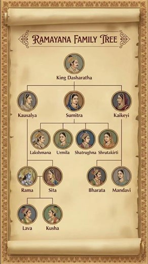 Ramayana Family Tree 🏹 | Complete Lineage of Shri Ram