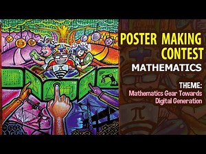 How to Draw Poster Making Contest Artwork for Mathematics