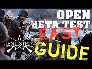 Enlisted 101 : The Basics | Menu and Simple game mechanics.