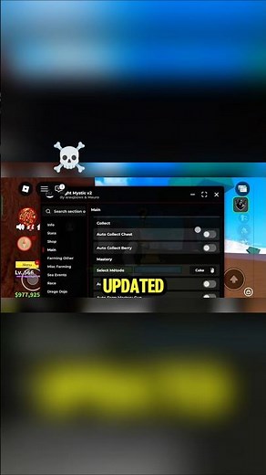 [🐯👑] Night Mystic – Blox Fruits Script (No Key) [🎃🍬] #bloxfruits #roblox #shorts