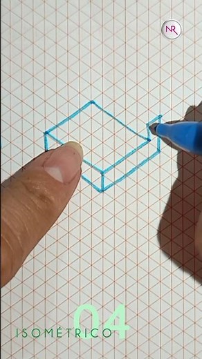 #isométrico n•4 Dibujo a mano alzada #diy #volumen #qro #sv #aprendojugando #dibujotécnico #art