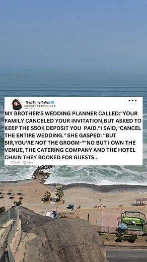 84K views · 815 reactions | My brother is wedding planner called, your family canceled your invitation, but asked to keep the S5-OK deposit you paid. I zayed, cancel the entire wedding. She gasped, but sir, you're not the groom no but ye on the venue, the catering company and the hotel chain they booked for guests. - Askreddit #redditadvice #reddit #redditstories #reelsfypシ #relationship #relationshiptips | Film Jadul Indonesia | Facebook
