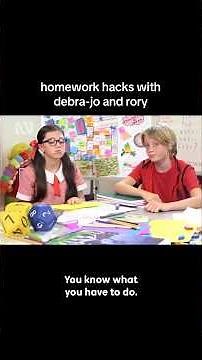 Homework Hacks with Debra-Jo and Rory | Little Lunch | ABC Big Kids