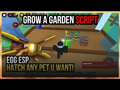 100% HATCH DRAGONFLY OR ANY PET U WANT! - Roblox Grow A Garden Script