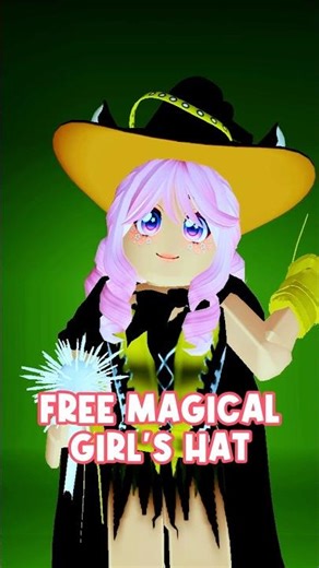 Get FREE Magical Girl’s Hat in Roblox! 🪄#roblox #robloxugc