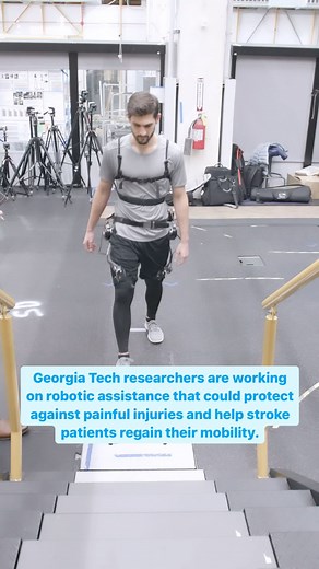 Georgia Tech | Georgia Tech researchers are working on real-life robotic assistance that could protect against painful injuries and help stroke patients... | Instagram