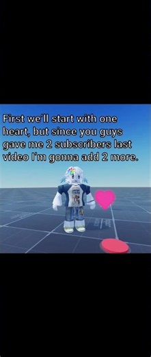 Day 1 of filling my plot with hearts! #Studioverse #Roblox #heart #plslikesubscribe