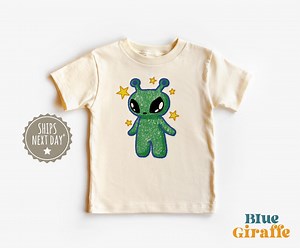Alien Doodle Cute Toddler Shirt - UFO Aliens Kids Graphic Tee - Kids Drawing Tshirt - Etsy