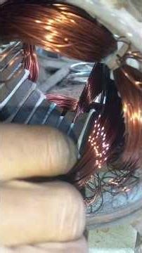 Motor Coils installing #short #shorts #trending #trendingshorts #electrical 💯👍😱