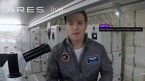 Astronaut Mark Watney introduces the Ares 3 crew before their mission launch. Watch the journey unfold on ARES: live: fox.co/Ares3. | The Martian