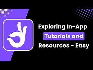 Exploring Dabble's In-App Tutorials and Resources | Accessing Educational Materials Within the App