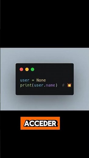Python: Attribute Error #programacion #tips