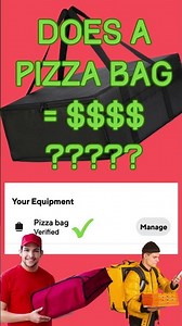 Door Dashers: Is a Pizza Bag worth it??? #doordash #food #fooddelivery #ubereats #dasher
