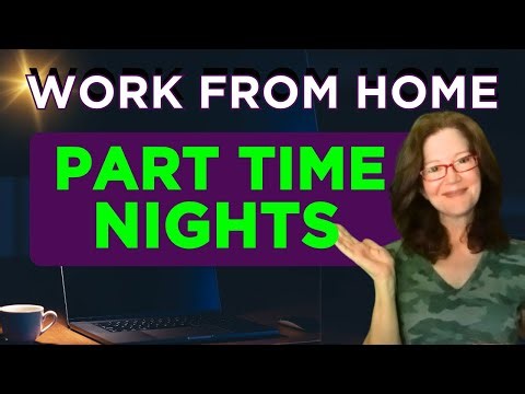 Part Time AND Night Shift In One Remote Job / Work From Home 2026