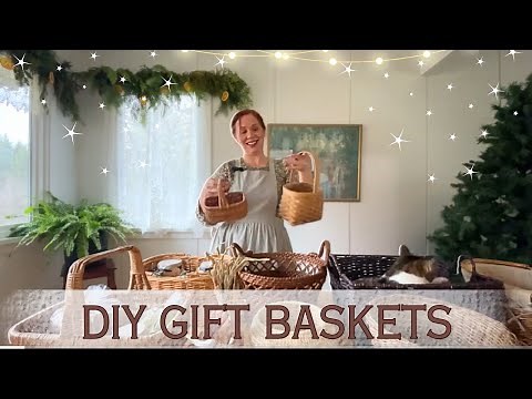 Gift BASKET Ideas for Christmas | A Food Hamper + Gifts for Any Budget!
