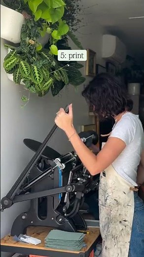 The printing process broken down into 5 simple steps