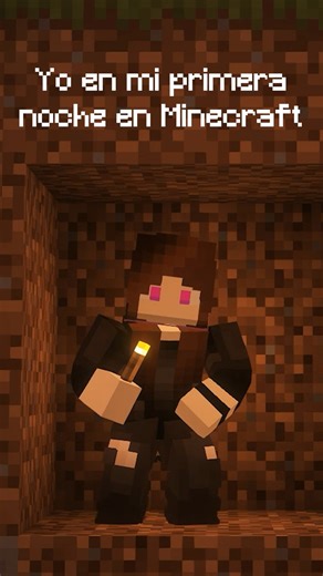 La primera noche en Minecraft nunca sale bien 😂 Decime que no fui la única… 😭 | Winter Queen