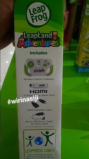 leap land adventure learning video game stick leapfrog #youtubeshorts #wirinasiji #shorts #leapfrog