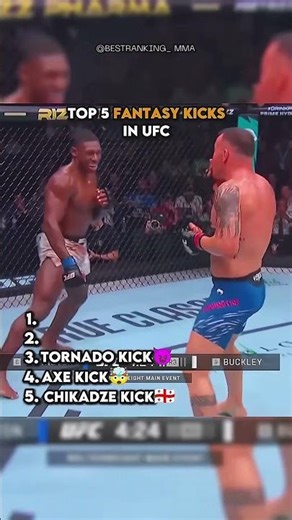 TOP 5 Death Kicks #mma #ufc #viral #shorts