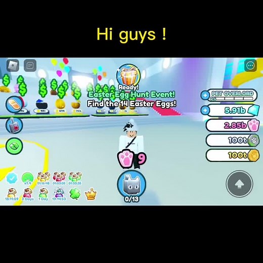 Open the Easter Gift in pet sim x !(user: Nathan46499)#fyp #roblox #petsimx #foryou #fypp