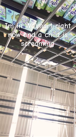 Im in Walmart right now and a child is screaming