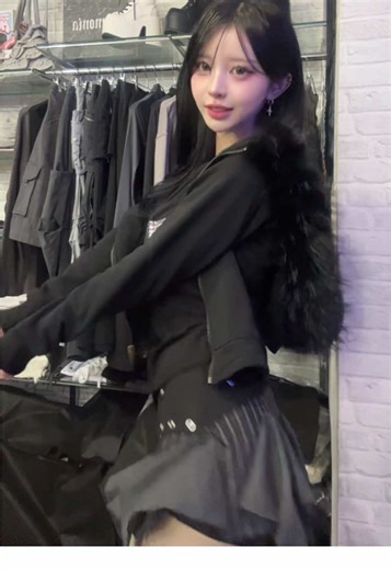 細見えするアウターみつけたからシェア💫 #fyp#韓国メイク#dance @XU OSAKA