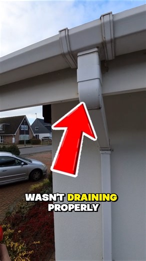 This Downpipe Wasn’t Draining… Here’s Why 😳
