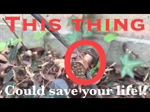 I clipped my Home’s Main Ground Wire - EASY FIX!!