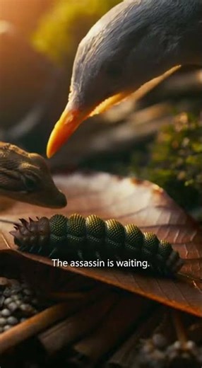 Why the Assassin Caterpillar Plays Dead to Outsmart Predators