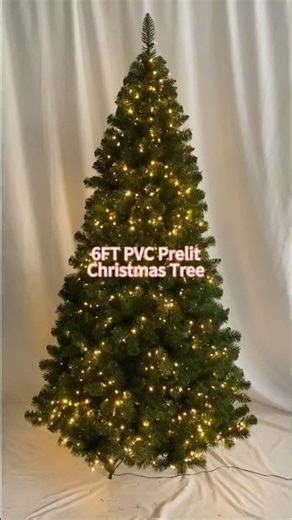 6FT Prelit PVC Christmas Tree Supplier & Manufacturer | 2026 Wholesale Collection