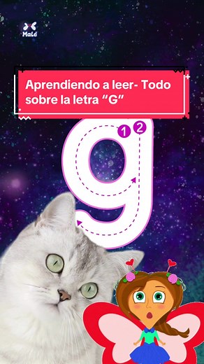 Aprendiendo a leer - Todo sobre la letra “G”. Este video explicativo para niñas y niños aprendiendo a leer, conocerán los diferentes sonidos y reglas para leer la letra “G”. La letra “G” es una letra de mucho uso en el idioma español y representa un alto grado de dificultad para dominar en las niñas y niños aprendiendo a leer. En este video se explica G-sonido suave, G- sonido fuerte, G- sonido como sílaba inversa. Este video tambien es un buen recurso para utlizar en el salon de clases. Deseano