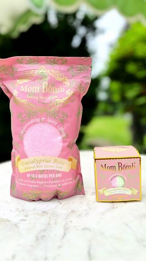 Moms, transform your bath time into a sanctuary with our Eucalyptus Rose Bath Soak and Shower Steamer. Rose hydrates and balances your skin, while eucalyptus soothes your senses. Create a spa-like environment at home and breathe in tranquility. Available now on TikTok Shop! 🌹🌿✨ #momtok #SelfCareSunday #MomLife #BathTimeBliss #TreatYourself