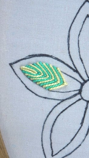 211K views · 2K reactions | Amazing dual shade  flower embroidery design | EmbroideryBook | Facebook