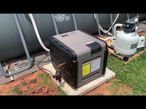 Hayward H250FDN Universal H Series 250,000 BTU Review, Easy to Install, works great heating the pool