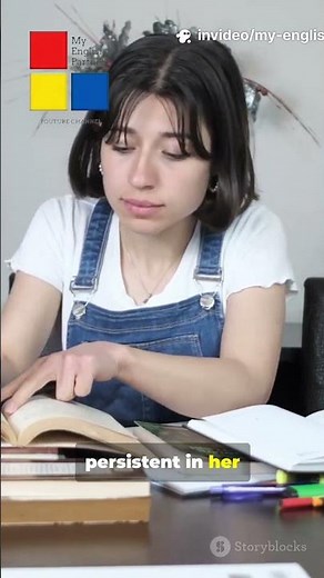 Stop Saying ‘Never Give Up’ | Use ‘Persistent’ ✨ | My English Partner