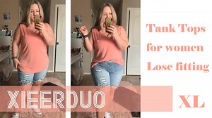Watch XIEERDUO Tank Tops for Women Loose Fitting Style on Amazon Live
