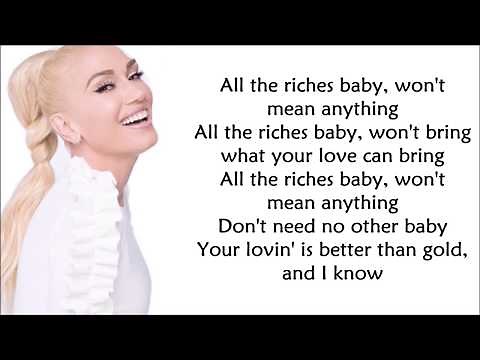 Gwen Stefani FT. Eve - Rich girl LYRICS ||Ohnonie (HQ)