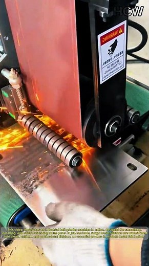 Belt Grinder Machine: Turning Raw Metal into Perfection.