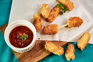 Fried Mozzarella Sticks | Online Recipe | The Maya Kitchen