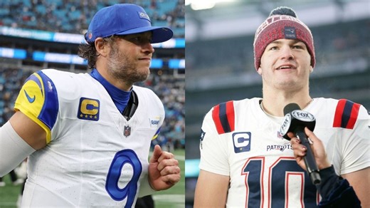 Bill Simmons accuses Sean McVay of plotting against Drake Maye's MVP campaign by padding Matthew Stafford's stats