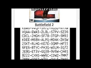 Cd key Battlefield 2