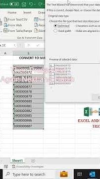 Remove Apostrophe before Number| Convert into Number | Excel short tricks | Excel shortcut | Excel