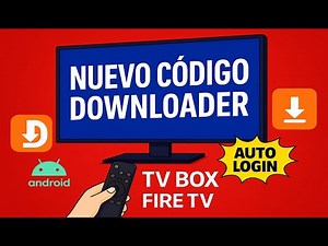¡NUEVO CÓDIGO Downloader 2025! Instala TODO en Android TV, Fire Stick, Chromecast y TV Box 🚀