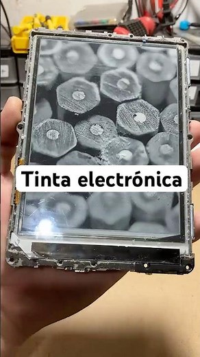 📖 Electronic paper under microscope